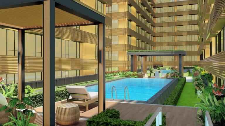 Gold Towers Pool Area